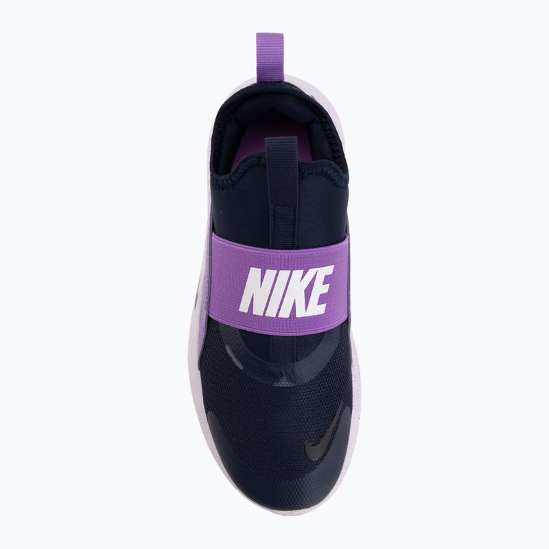 Încălțăminte pentru copii Nike Flex Runner 4 blackened blue/bright violet/black 5