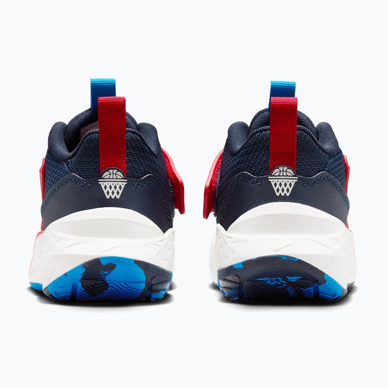 Încălțăminte pentru copii Nike Team Hustle D 12 tm navy/university red/photo blue/sail 4