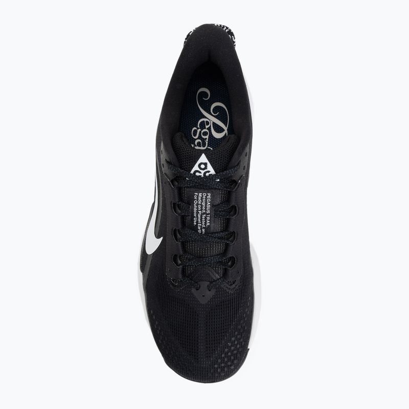 Încălțăminte de alergare pentru bărbați Nike ACG Pegasus Trail black/anthracite/summit white 5