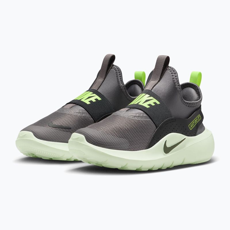 Încălțăminte pentru copii Nike Flex Runner 4 pencil point/black/volt ice/anthracite 3