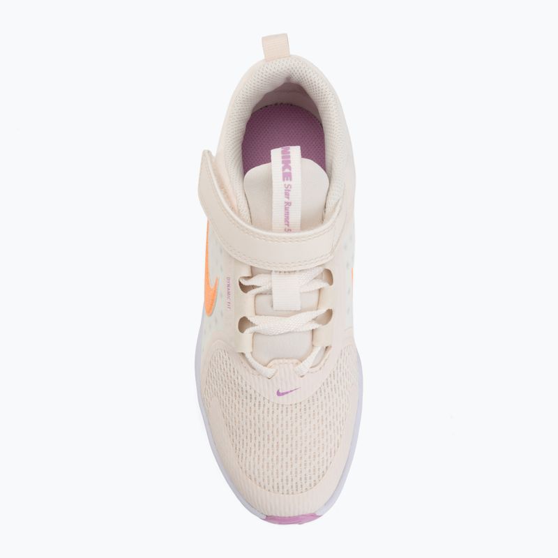 Încălțăminte pentru copii Nike Star Runner 5 chalk/sail/light magenta/orange pulse 5
