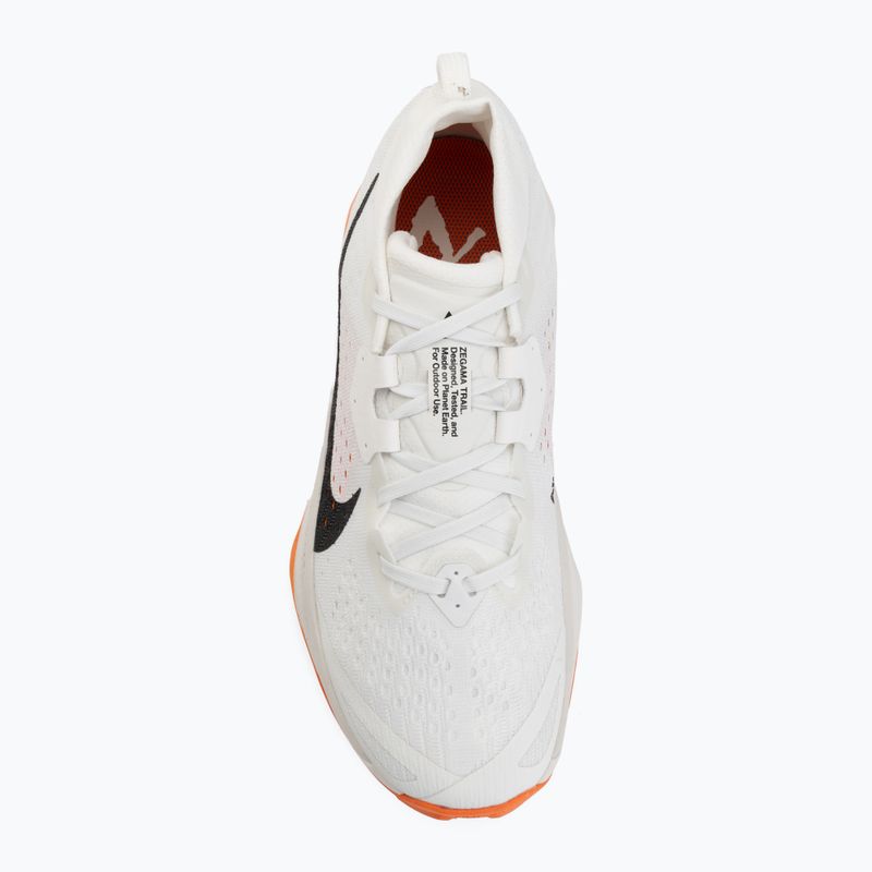 Pantofi de alergare pentru femei Nike ACG Zegama Trail summit white/phantom/safety orange/black 5