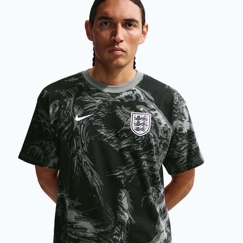 Tricou de fotbal pentru bărbați Nike England Soccer dark steel grey 4