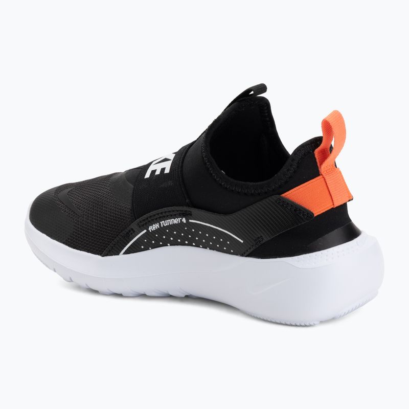 Încălțăminte pentru copii Nike Flex Runner 4 black/white/turf orange 3