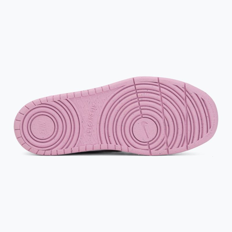 Încălțăminte pentru copii Nike Court Borough Low Recraft pink foam/pink rise/white/ashen slate 4