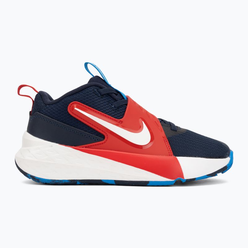 Încălțăminte pentru copii Nike Team Hustle D 12 tm navy/university red/photo blue/sail 2
