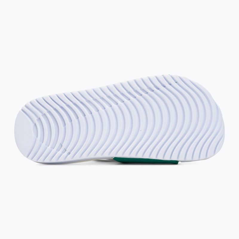 Șlapi pentru copii Nike Coffee malachite/sonic yellow/metallic gold 4