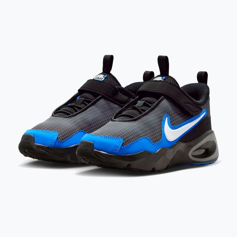 Încălțăminte pentru copii Nike Air Max Nova smoke grey/black/blue crystal/white 3
