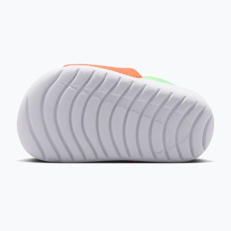 Șlapi pentru copii Nike Kawa total orange/green strike 6