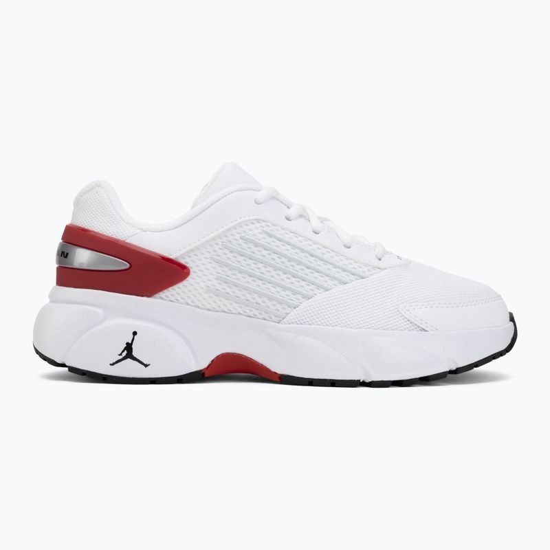 Buty dziecięce  Nike Jordan Trunner Flow white/gym red/metallic silver/black 2
