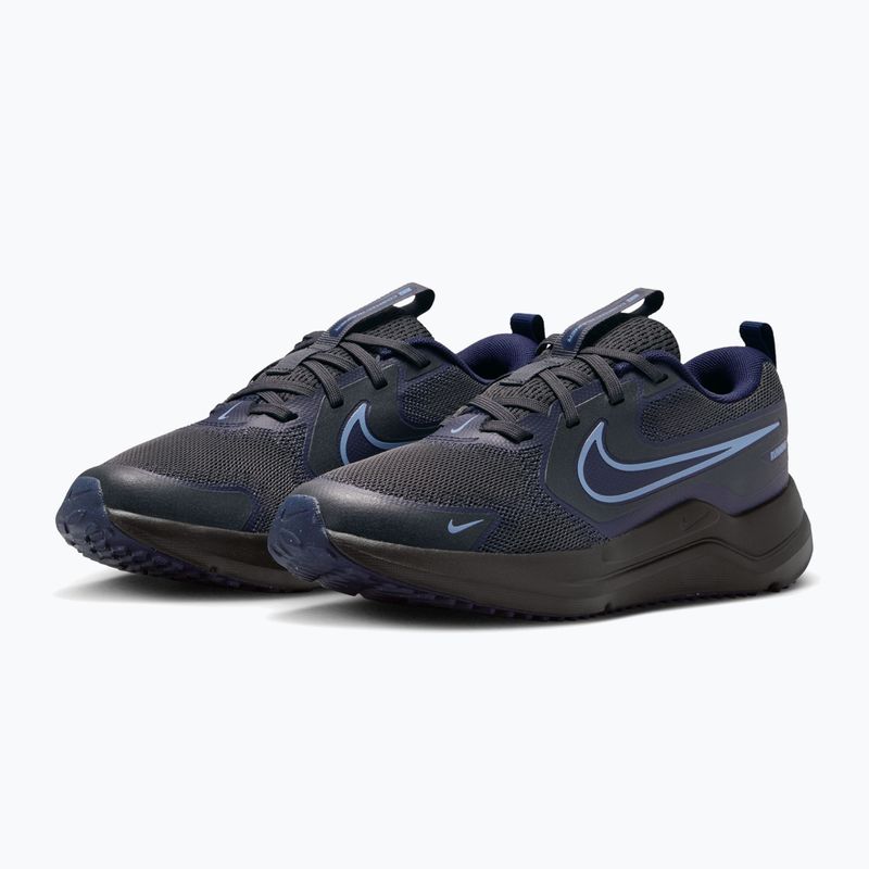 Încălțăminte de alergare pentru juniori Nike Cosmic Runner anthracite/blackened blue/work blue 3