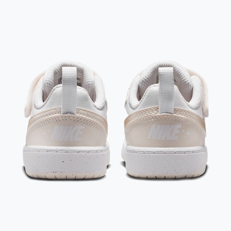 Încălțăminte pentru copii Nike Court Borough Low white/chalk/white/shimmer 4