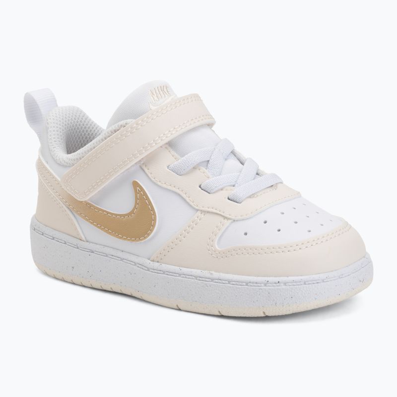 Încălțăminte pentru copii Nike Court Borough Low white/chalk/white/shimmer