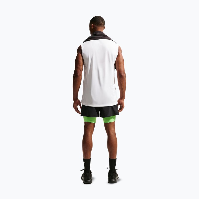 Tricou de antrenament bărbați Nike Dri-FIT Sleeveless Training Top white/black 3