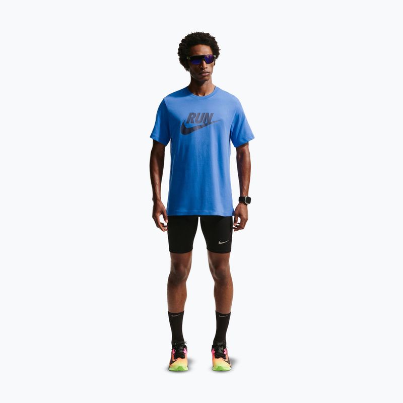Tricou de alergare pentru bărbați Nike Dri-Fit Running blue crystal/thunder blue 2