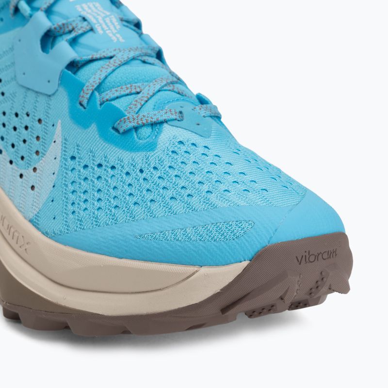 Pantofi de alergare bărbați Nike ACG Zegama Trail balightic blue/light orewood brown/white 7