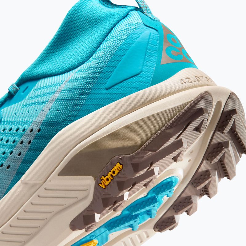 Încălțăminte de alergare pentru bărbați Nike ACG Zegama balightic blue/light orewood brown/white 4