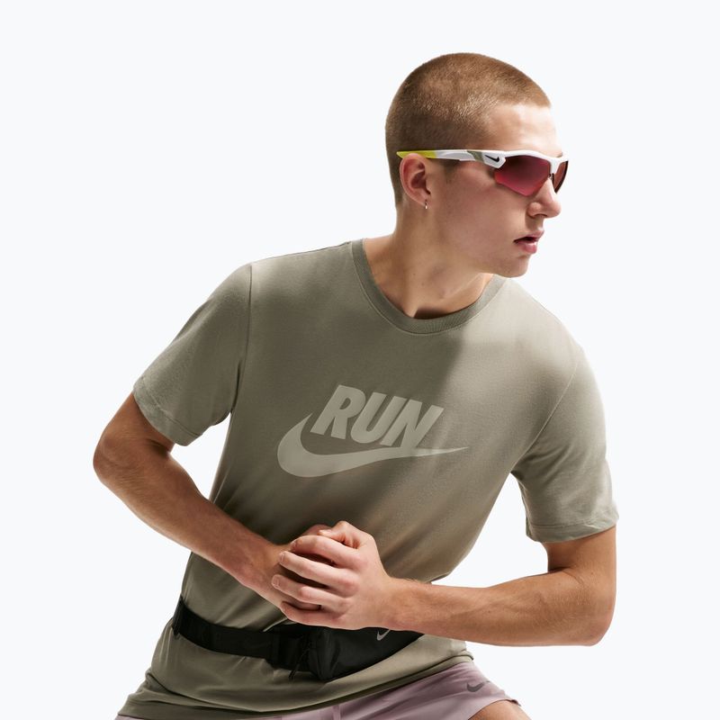 Tricou de alergare pentru bărbați Nike Dri-Fit Running silver sage/spruce fog 6