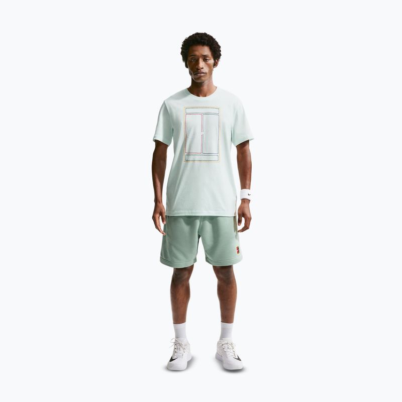 Tricou pentru bărbați Nike Court Heritage barely green 2