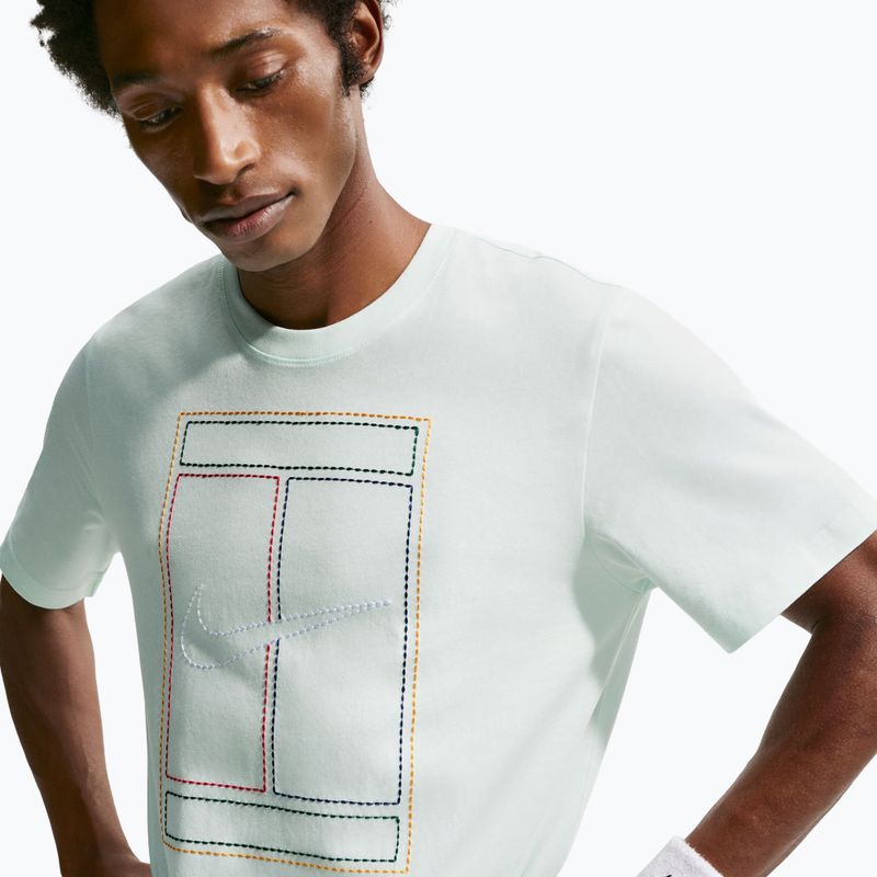 Tricou pentru bărbați Nike Court Heritage barely green 4