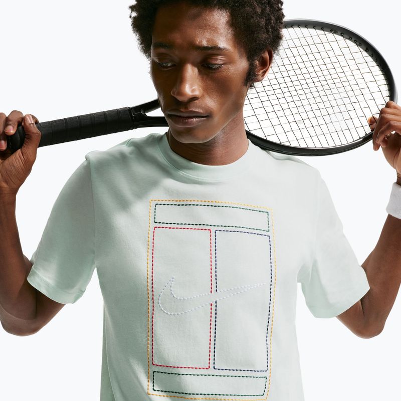 Tricou pentru bărbați Nike Court Heritage barely green 6