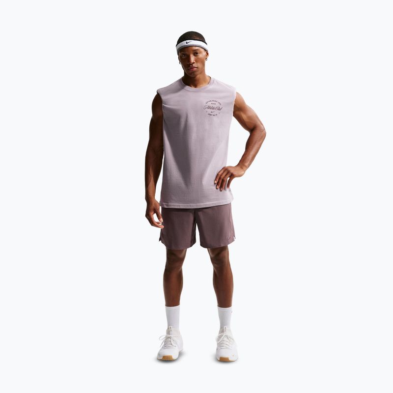 Tricou pentru bărbați Nike N.A.C. light violet ore/pale ivory 2