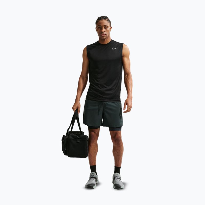 Tricou de antrenament bărbați Nike Dri-FIT Sleeveless Training Top black/matte silver 7