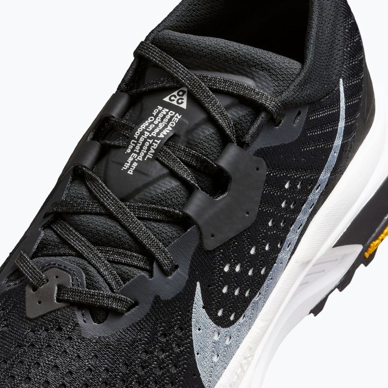 Încălțăminte de alergare pentru femei Nike ACG Zegama black/safety orange/summit white 3