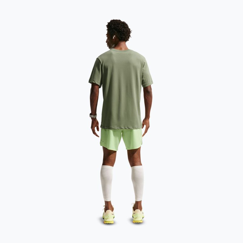 Tricou de alergare pentru bărbați Nike Dri-Fit Running silver sage 3