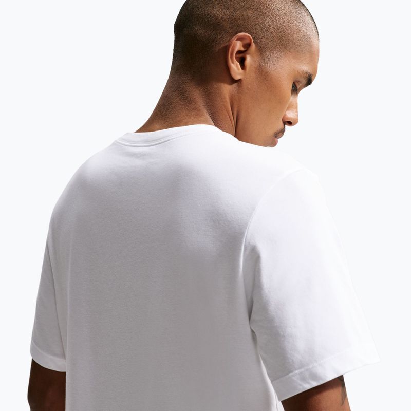 Tricou de alergare pentru bărbați Nike Dri-Fit Running white/barely volt 5