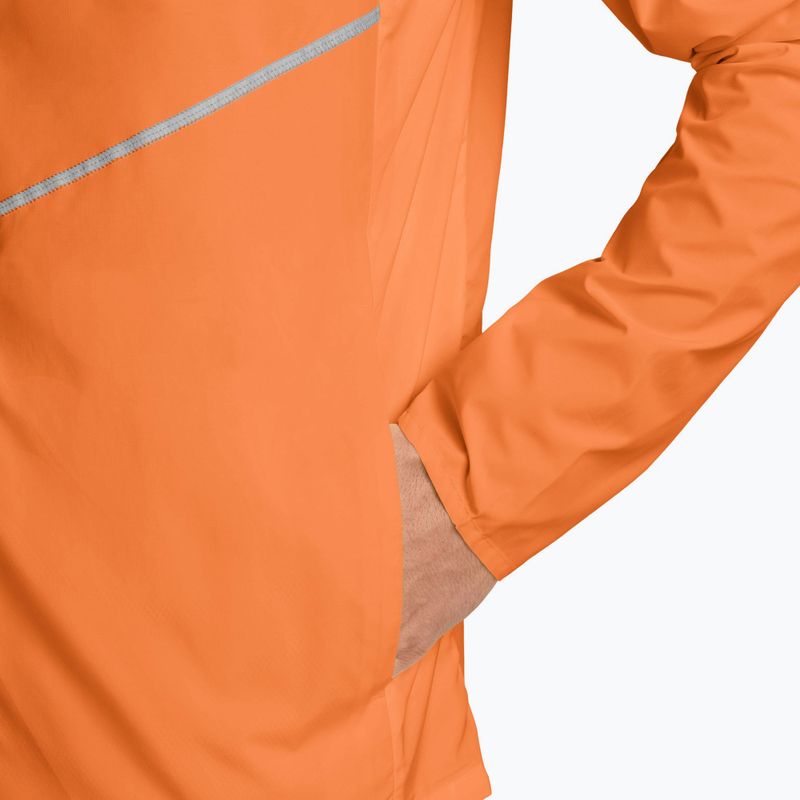 Geacă de alergare pentru bărbați Nike Miler Repel UV total orange 3