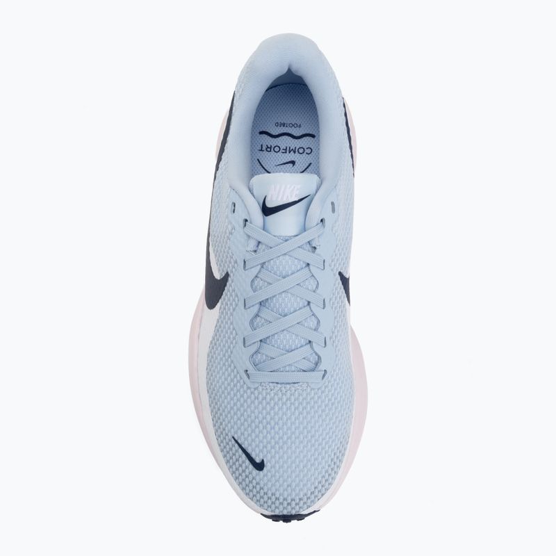Încălțăminte de alergare pentru femei Nike Revolution 8 hydrogen blue/white/pearl pink/blue void 5