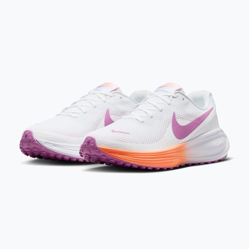 Încălțăminte de alergare pentru femei Nike Revolution 8 white/orange pulse/light magenta 3