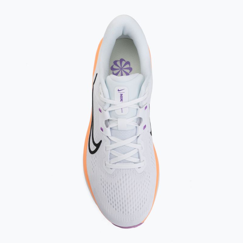Încălțăminte de alergare pentru femei Nike Quest 6 white/bright violet/light magenta/black 5