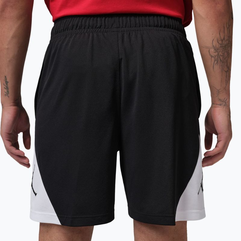 Pantaloni scurți de baschet pentru bărbați Jordan Sport Dri-Fit black/white/black 3