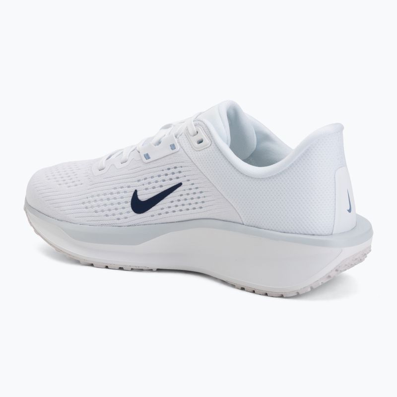 Încălțăminte de alergare pentru femei Nike Quest 6 white/pearl pink/work blue/blue void 3