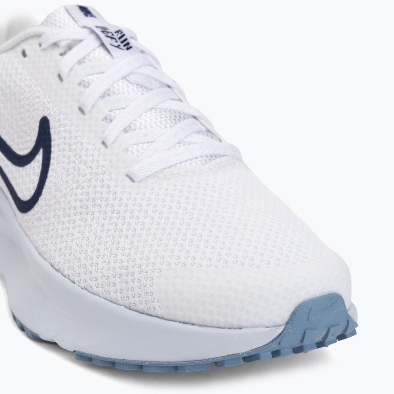 Încălțăminte de alergare pentru femei Nike Run Defy white/football grey/work blue/blue void 7
