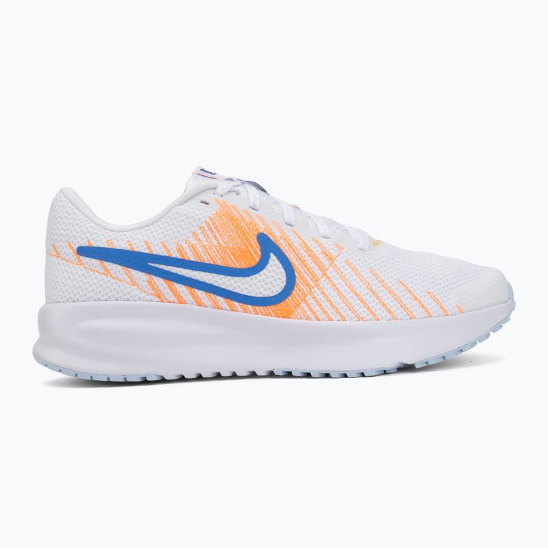 Încălțăminte de alergare pentru bărbați Nike Run Defy white/topaz gold/blue crystal 2