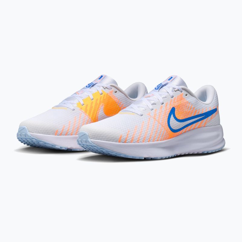 Încălțăminte de alergare pentru bărbați Nike Run Defy white/topaz gold/blue crystal 3