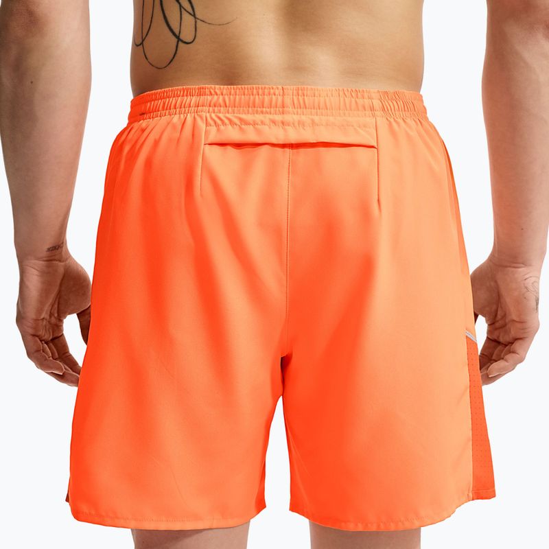 Pantaloni scurți de alergare pentru bărbați Nike Miler Dri-Fit 2in1 7" total orange 6