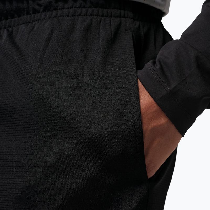 Pantaloni scurți de baschet pentru bărbați Jordan Sport Dri-Fit black/gym red/white 5