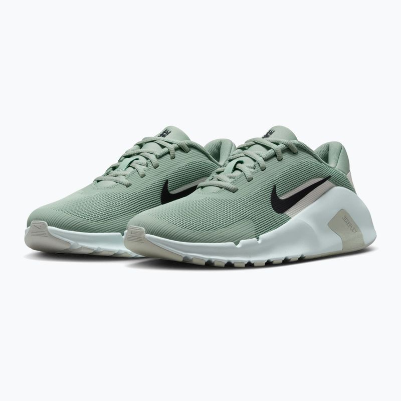 Încălțăminte de antrenament pentru femei Nike Flex Train steam/light silver/barely green/black 3
