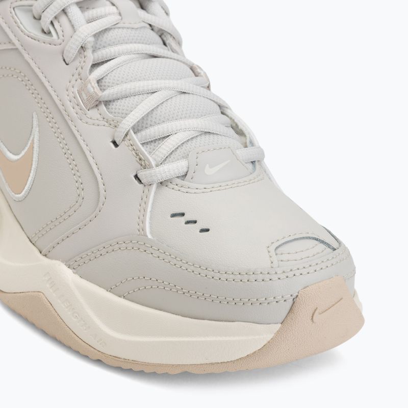 Încălțăminte de antrenament pentru bărbați Nike Air Monarch IV light bone/spruce aura/sanddrift 7