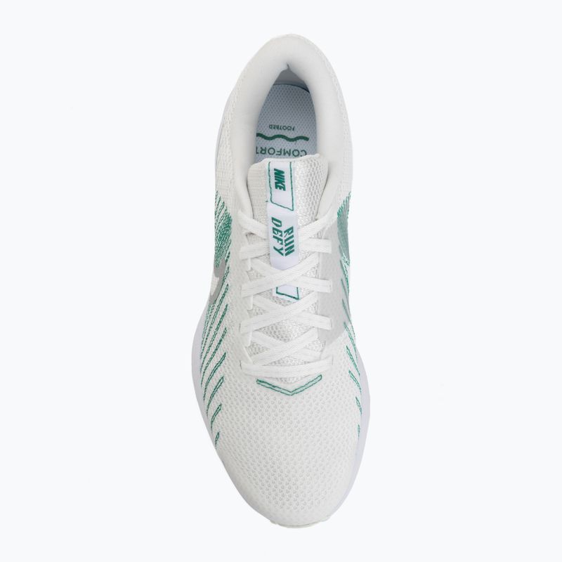 Încălțăminte de alergare pentru femei Nike Run Defy summit white/white/metallic silver 5