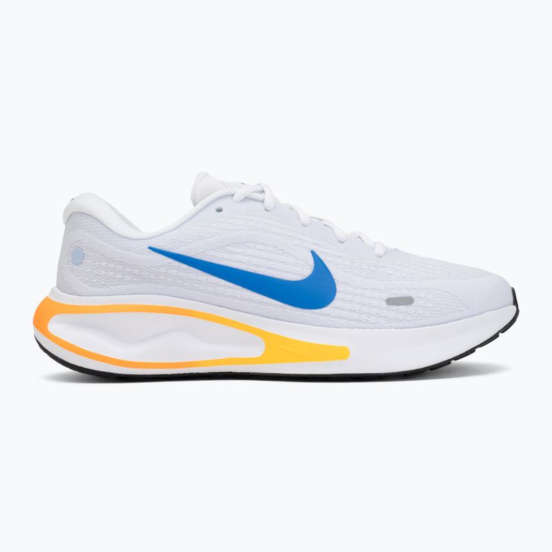 Încălțăminte de alergare pentru bărbați Nike Journey Run white/total orange/blue crystal 2