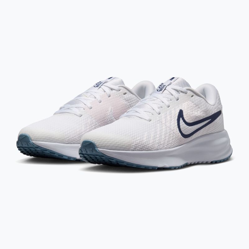 Încălțăminte de alergare pentru femei Nike Run Defy white/football grey/work blue/blue void 3