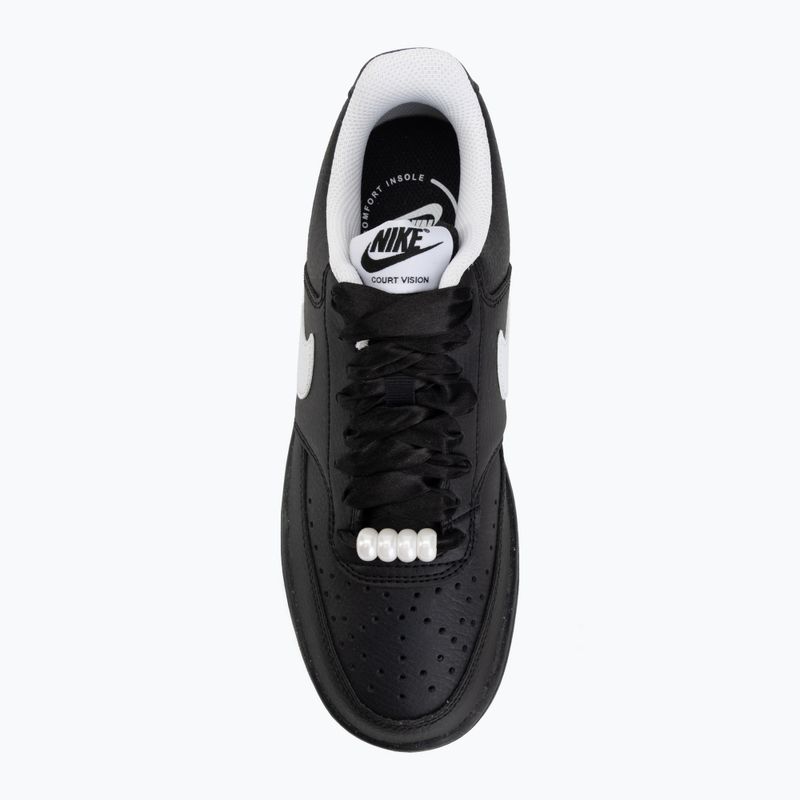 Încălțăminte pentru femei Nike Court Vision Low black/white 5