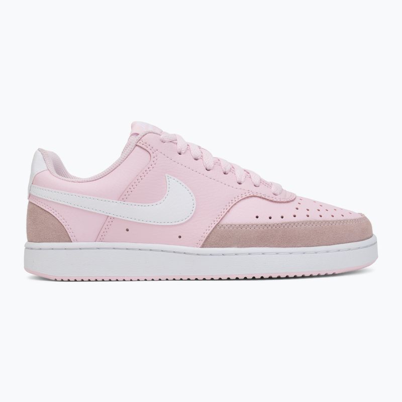 Încălțăminte pentru femei Nike Court Vision Low Suede pink foam/white 2