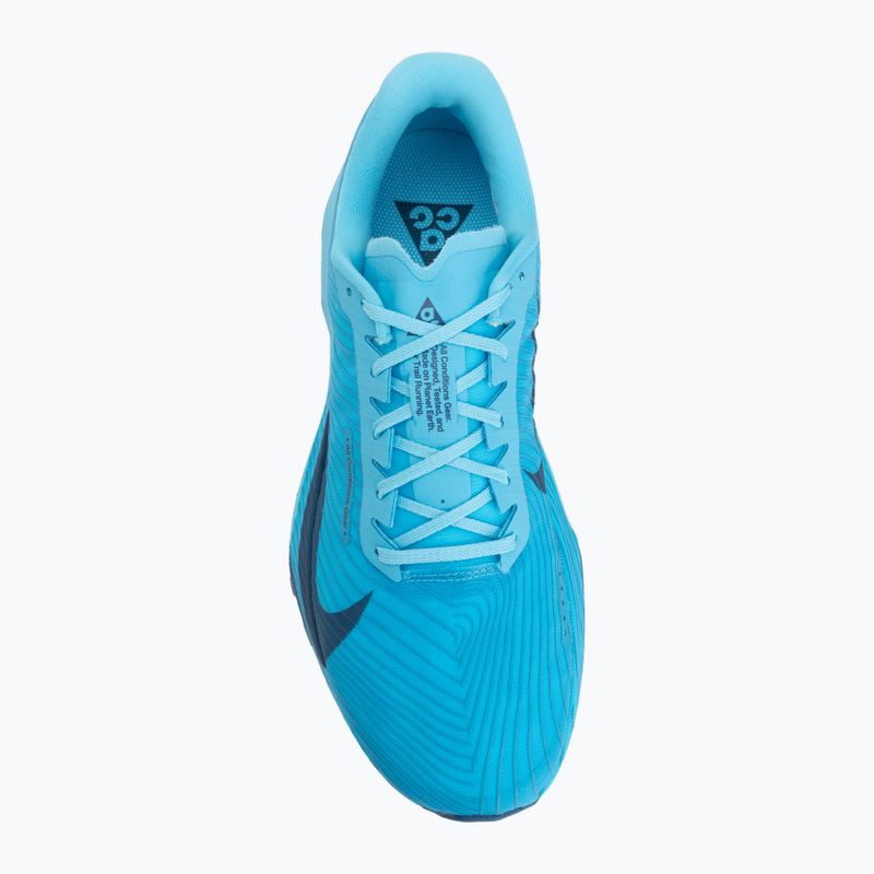 Pantofi de alergare bărbați Nike ACG Ultrafly Trail albastru baltic/albastru court 5