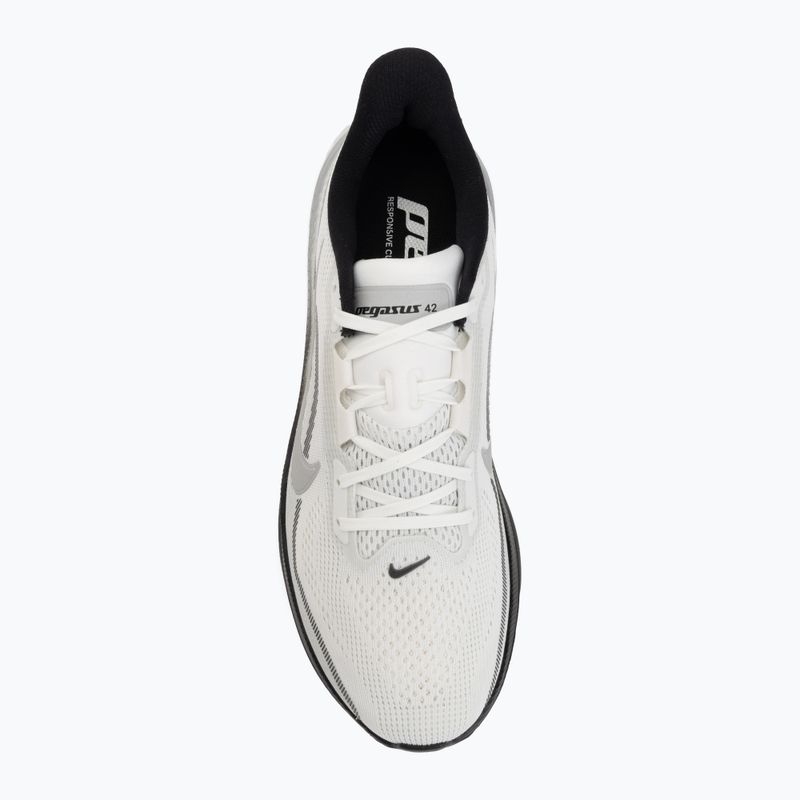 Încălțăminte de alergare pentru bărbați Nike Pegasus 42 summit white/metallic silver-photon dust 5